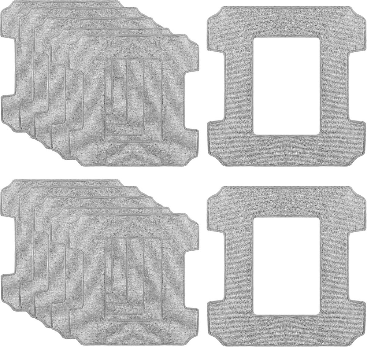 Reinigingspads voor W1/W1 Pro - 12 Stuks Microvezel Herbruikbare Reinigingsdoekjes