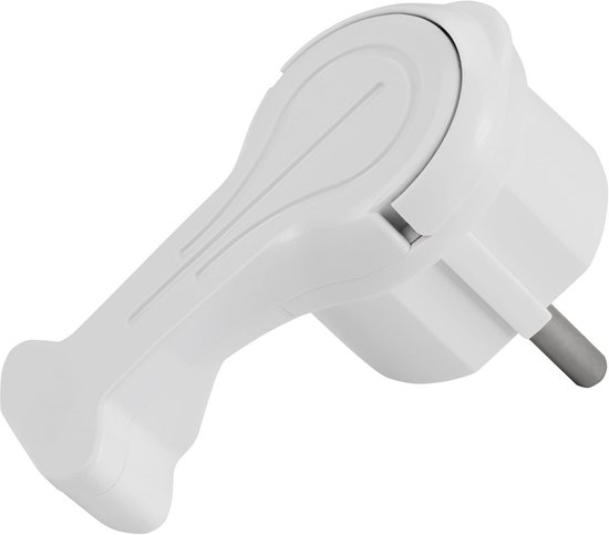 Stekker Pinfix Euro Verloop Voor Ra Wcd Wit Bls.2