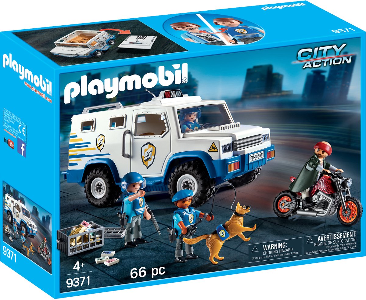 PLAYMOBIL Geldtransport - 9371 — afbeelding 8