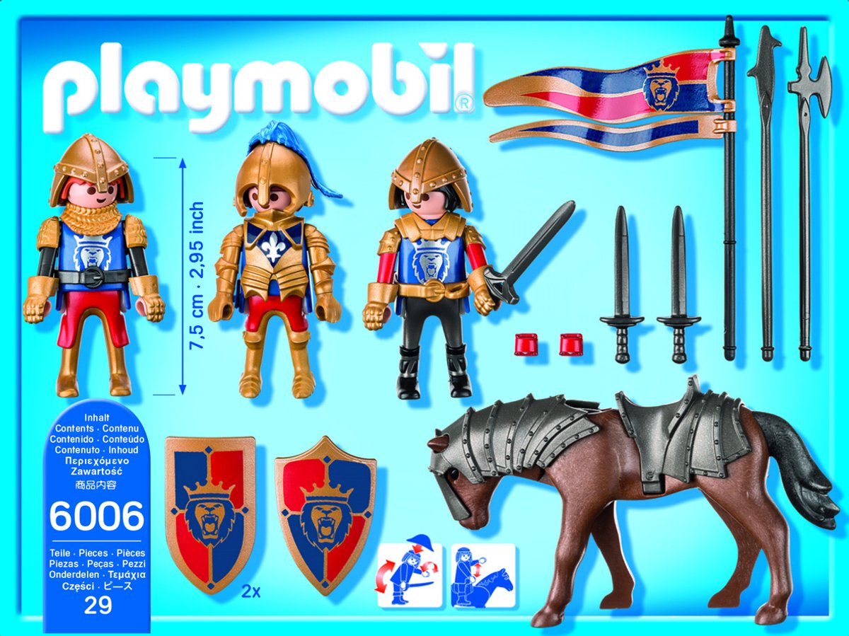 PLAYMOBIL Verkenners van de Leeuwenridders -  6006 — afbeelding 4
