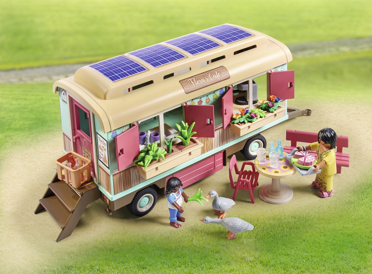PLAYMOBIL Country Gezellig woonwagencafé - 71441 — afbeelding 3