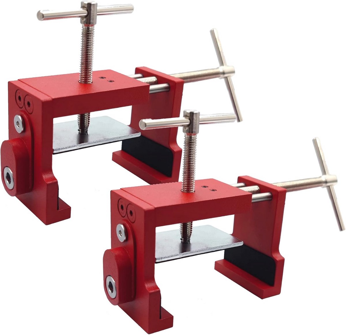Kastklemmen voor kastinstallatie - 2 stuks (rood)
