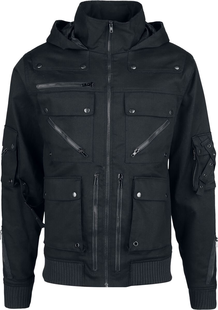 Chemical Black Corbin Jacket Mannen Heren Tussenseizoensjas - zwart - M