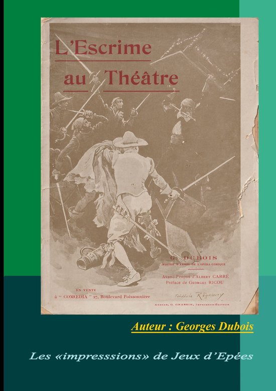 L'Escrime au Théâtre - cover