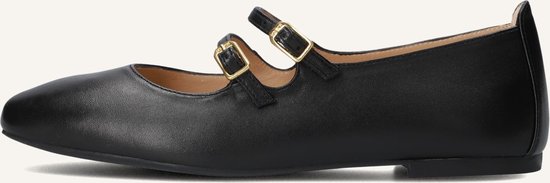 Unisa Berley Ballerina's Dames - Zwart - Maat 39