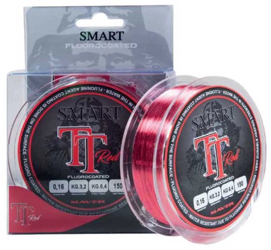 Maver Tt Red Fluorine 600 M Monofilament Transparant 0.140 mm van Maver — afbeelding 4