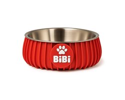 Honden voerbak met naam – gepersonaliseerde voer- en drinkbak – antislip – 18 cm – met metalen binnenbak - Hondenvoerbak - voerbak hond