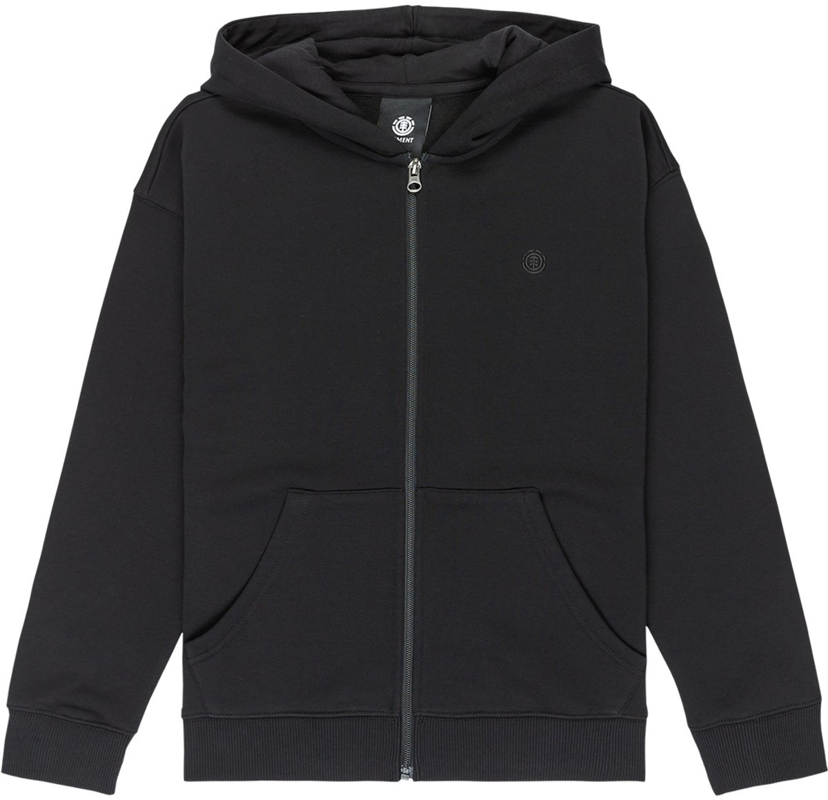 Element Aligator Sweatshirt Met Rits 12 Years Jongens Zwart