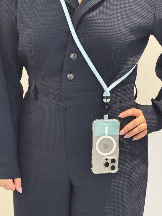 Mwkbbn Anti-diefstal telefoon lanyard, Tether intrekbare