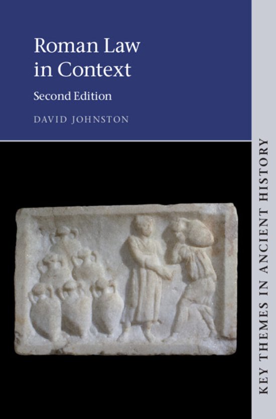 Key Themes in Ancient History- Roman Law in Context - cover