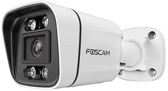 Foscam V5EP-W 5MP PoE IP beveiligingscamera met persoons- en voertuigdetectie - Wit van Foscam — afbeelding 3