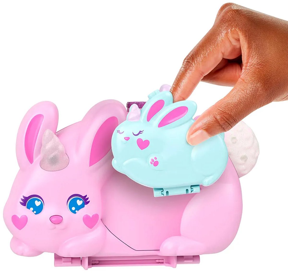 Polly Pocket 2-in-1 Konijntjesplezier - Tasje met compacte speelset — afbeelding 13