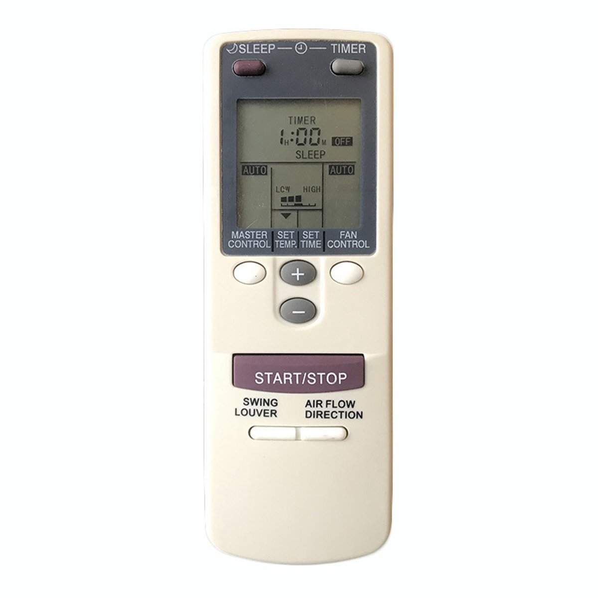 Geschikt voor Fujitsu airconditioner afstandsbediening (Engelstalige versie BB1 AR-BB1)