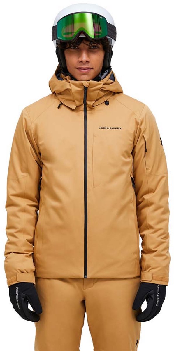 Peak Performance Maroon Insulated Jas Beige S Man