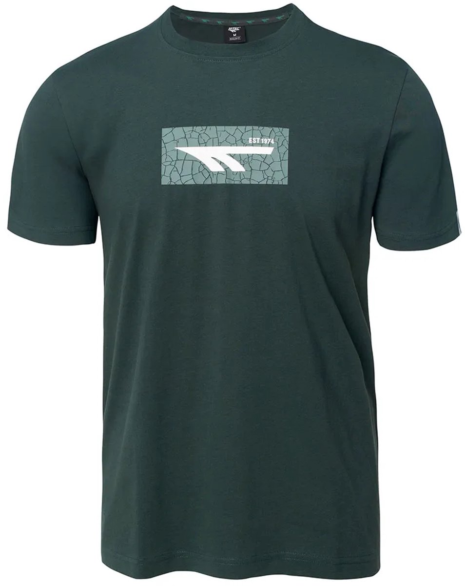 Hi-tec Amilo T-shirt Met Korte Mouwen Man Darkest Spruce