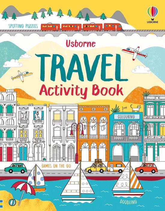 Activity Book- Travel Activity Book - cover