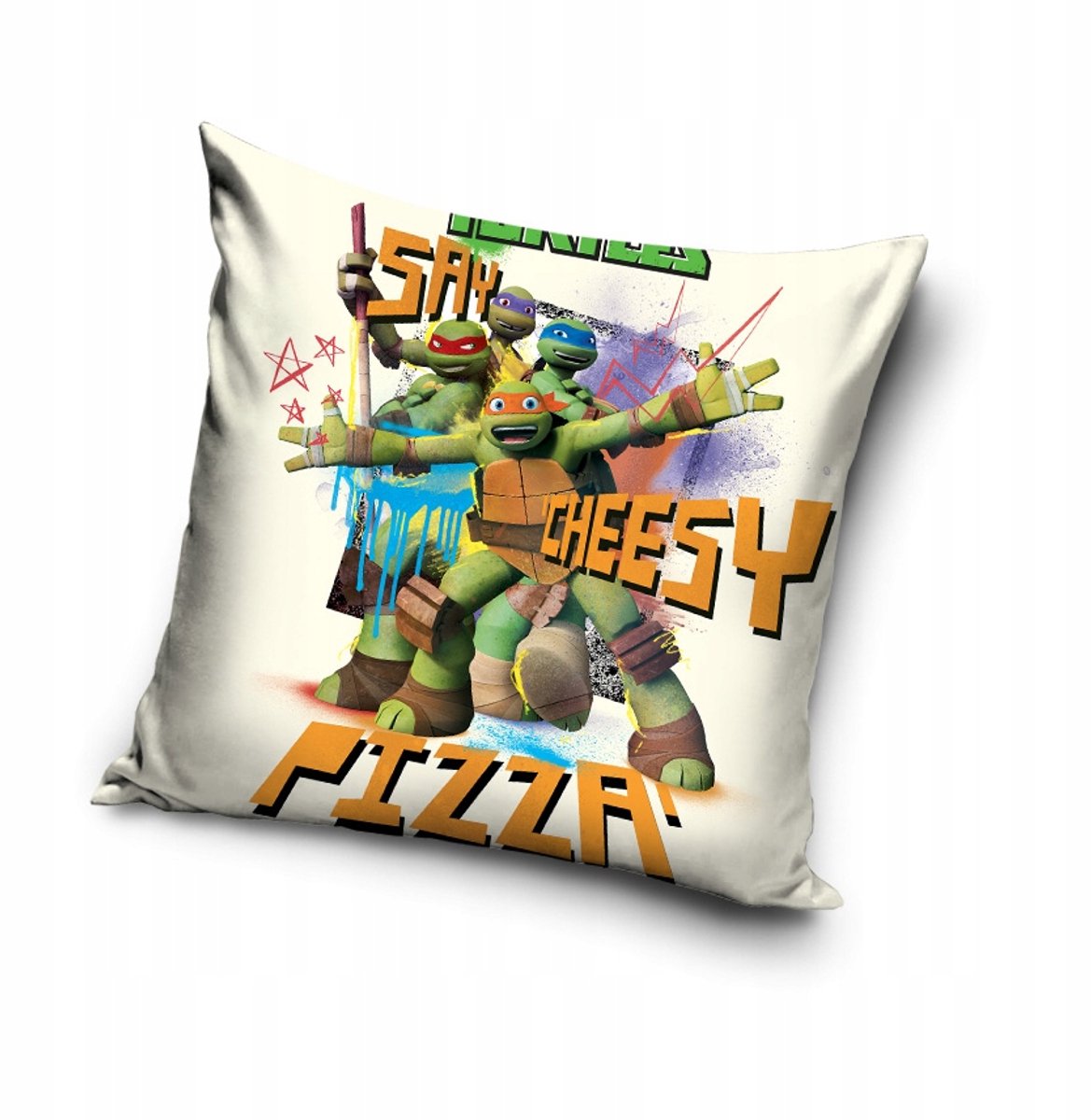 Kussensloop 40x40 cm - Teenage Mutant Ninja Turtles