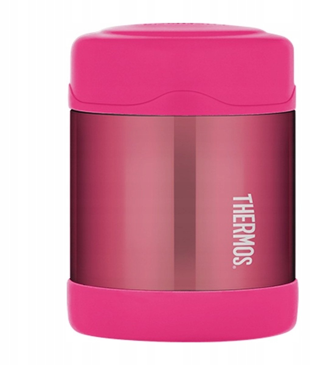 Thermos kinderdrinkfles 290 ml - roze, houdt tot 7 uur warm/koud