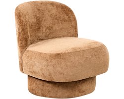 AYLO - Draaifauteuil - Goudbruin - Chenille