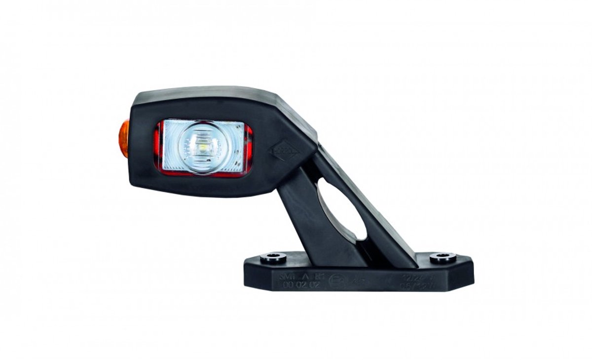 led breedtelamp 135mm 3x led - aanhanger zijlamp - zijlicht - breedtelicht