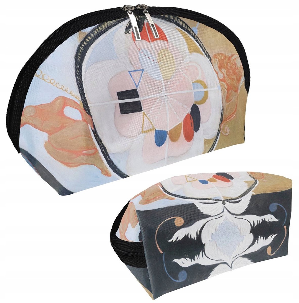 Kosmetische tas 'Evolutie' Hilma af Klint - waterdicht, 28cm