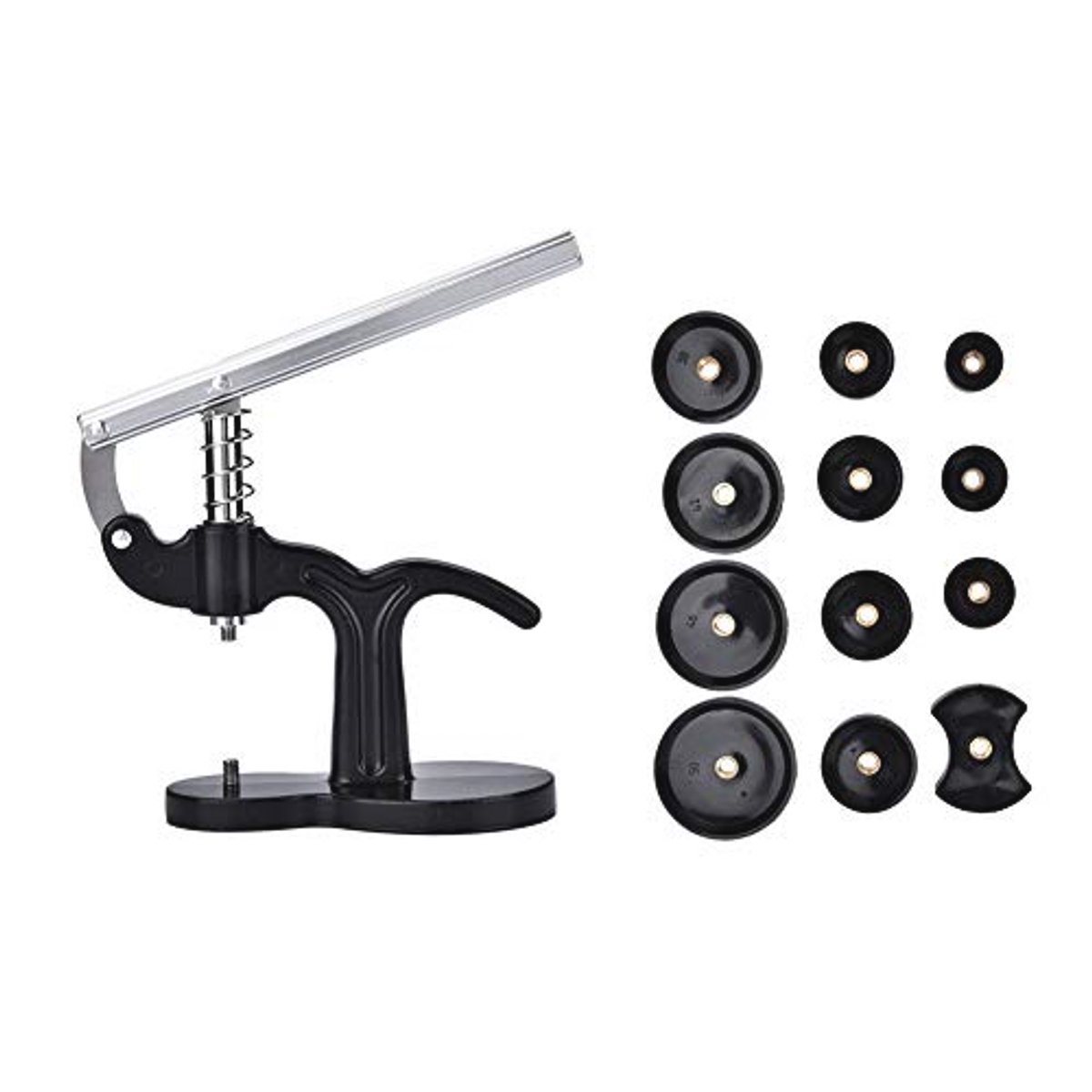 Horloge Pers Set voor Batterijwissel en Back Case Reparatie met 12 Matrijzen