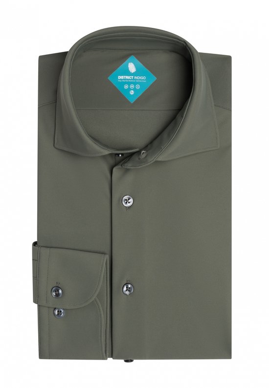 Maillot de performance District Indigo Piqué Vert foncé (7.31.025.780 - 072)