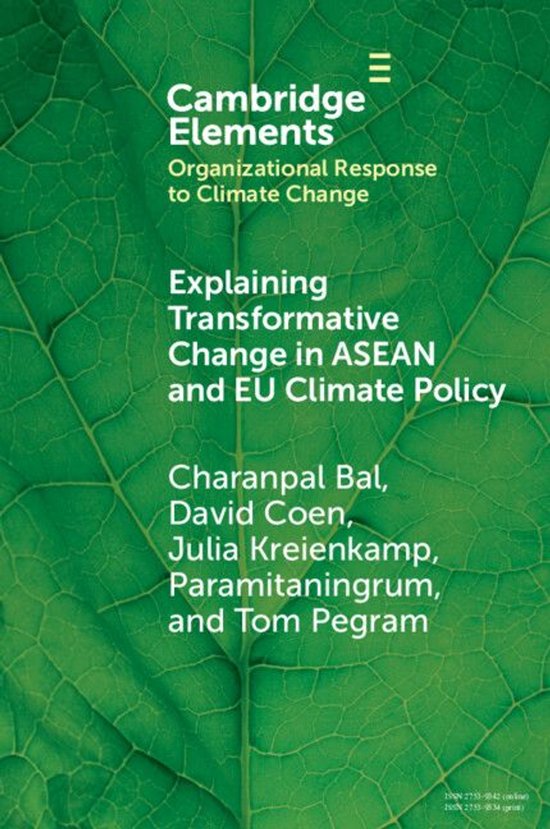Organizational Response to Climate Change: Businesses, Gover ... - cover