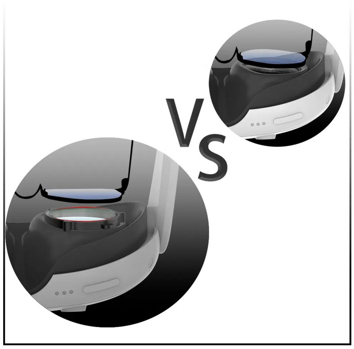 VortexVR magnetische lenzen op sterkte voor Meta Quest 3 | dioptrie -2.0 thumbnail 3