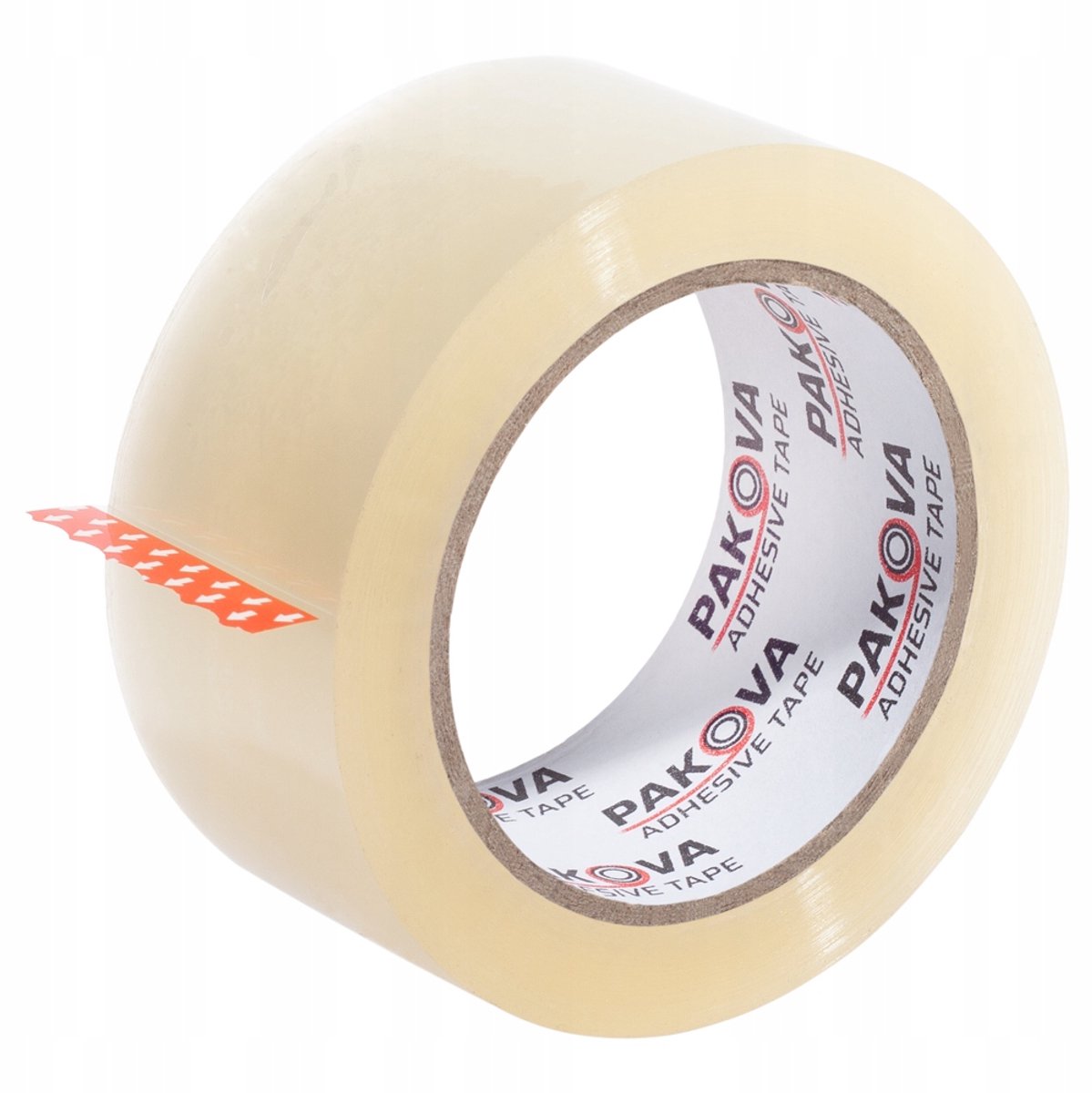 Pakova Pakkingstape 48mm x 45m Kleefkracht Acryl Kleurloos 1 Stuks