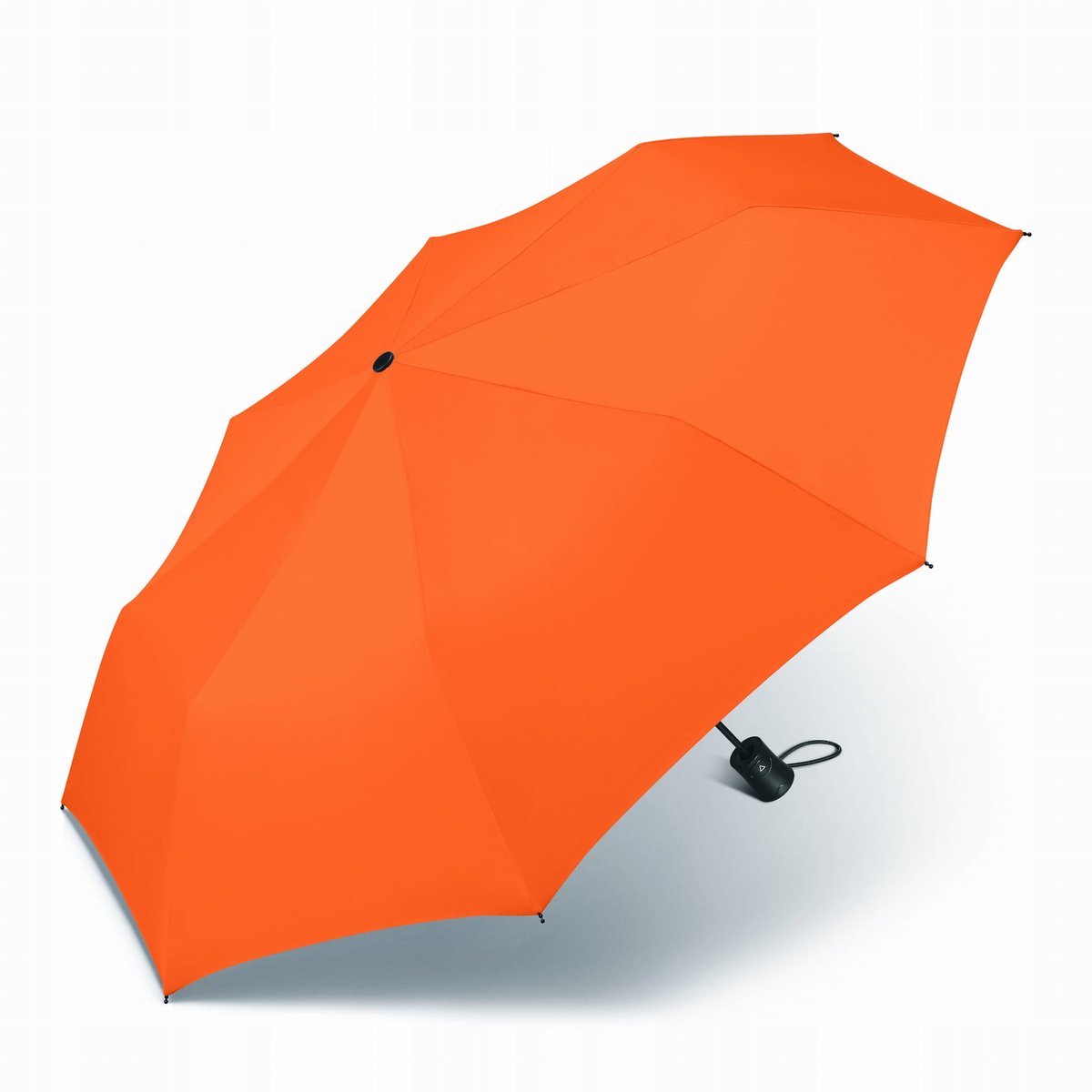 Happy Rain Mini Automatische Paraplu Oranje - Compact & Winddicht