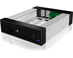 ICY BOX IB-129SSK-B 13,3 cm (5.25'') Bezelplaat Zwart