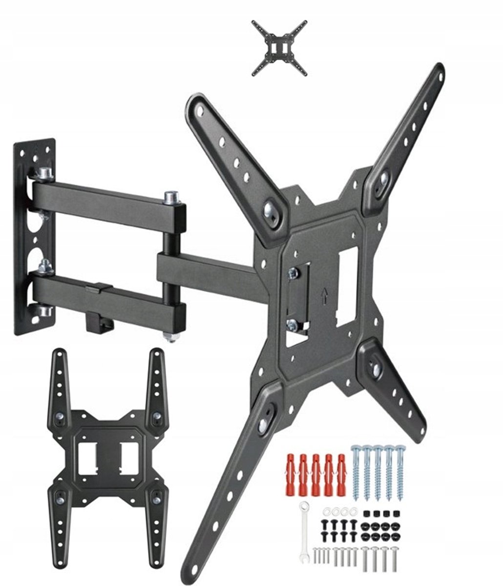 Draaibare TV-muurbeugel voor Sharp 32FH7EA, 14-55 inch, 30kg