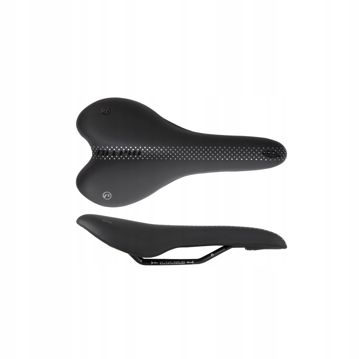 Accent Piuma Lady Zwart Fietszadel - Comfort voor Dames