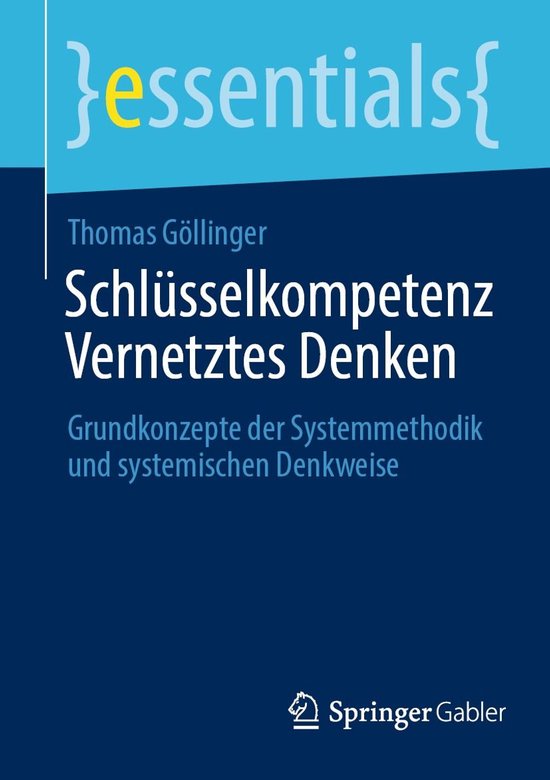 essentials - Schlüsselkompetenz Vernetztes Denken - cover