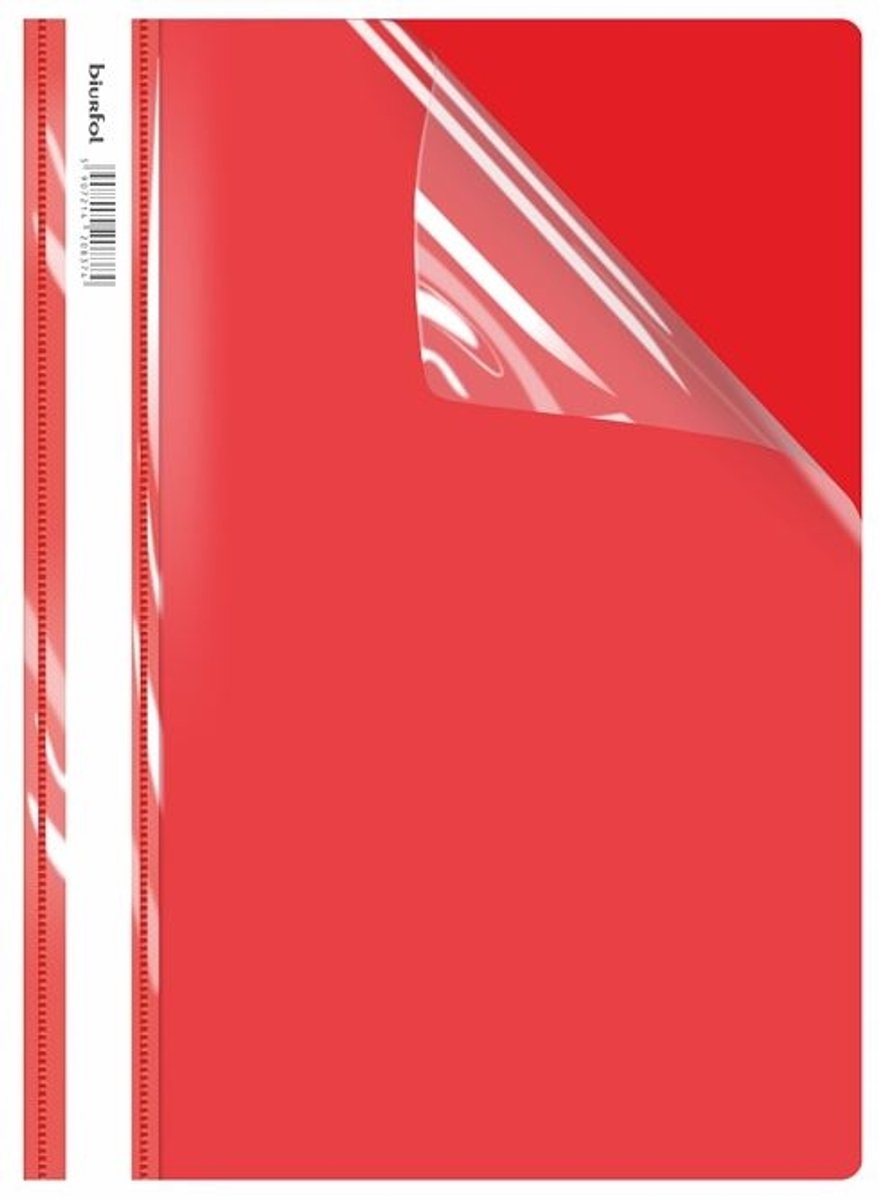 Biurfol Skoroszyt A4 hardcover ECOnomy Rood - 1 stuk