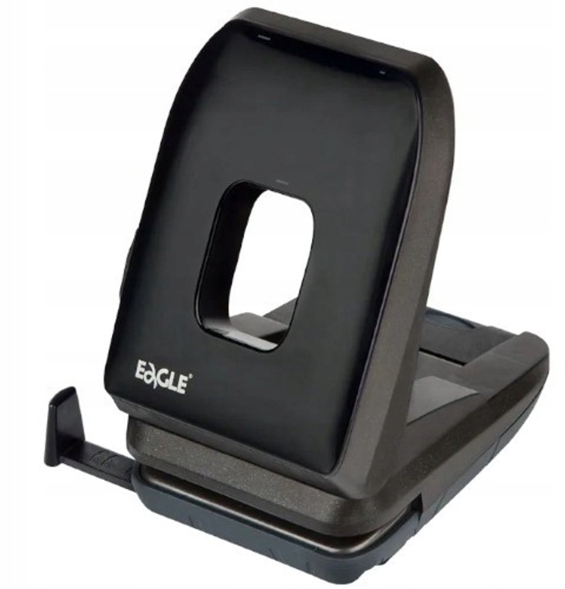 Eagle P5161 B Zwart papierperforator, 45 vel, energiebesparend
