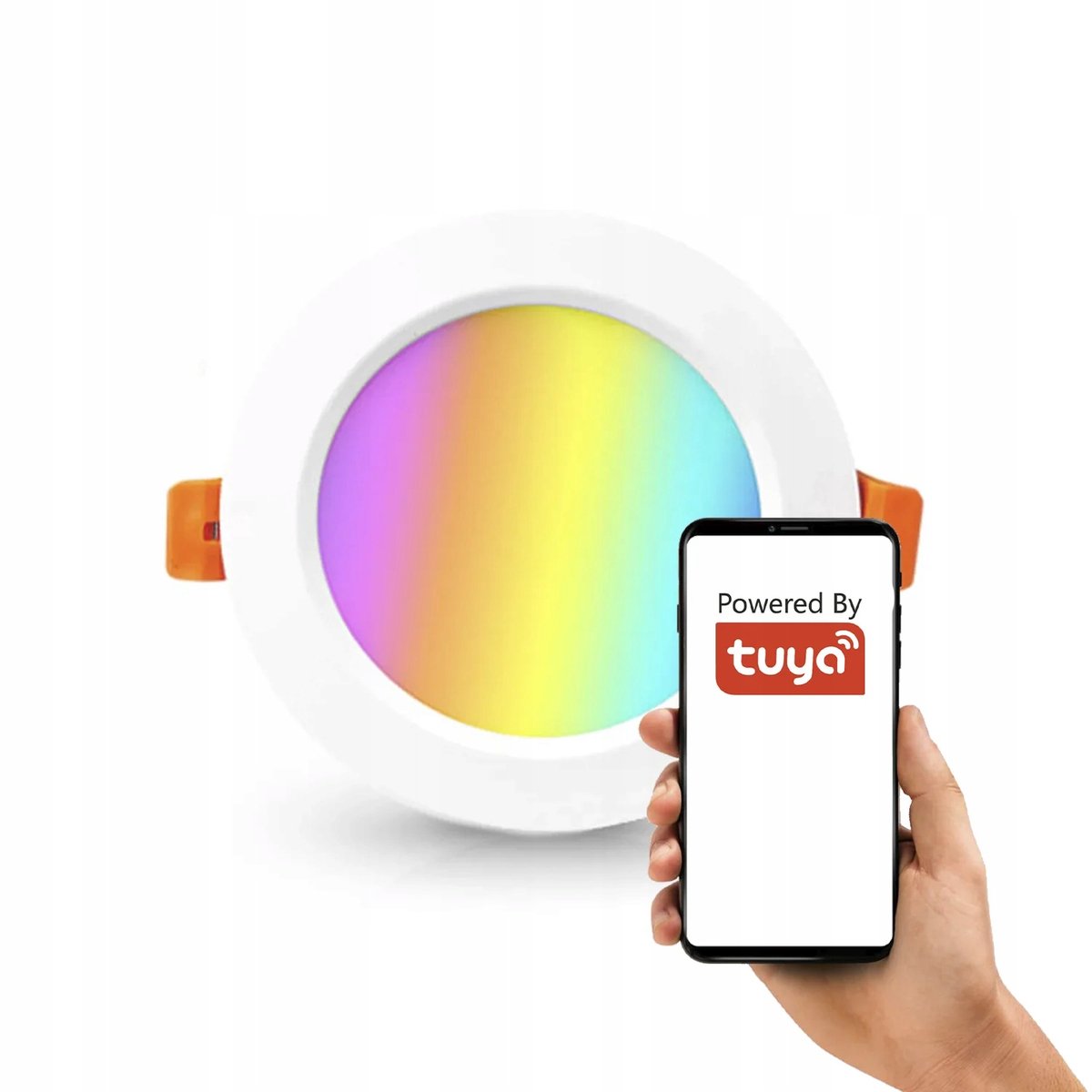 Slimme Inbouwspot RGBCCT Zigbee 2.5" - Dimbaar & Kleurrijk