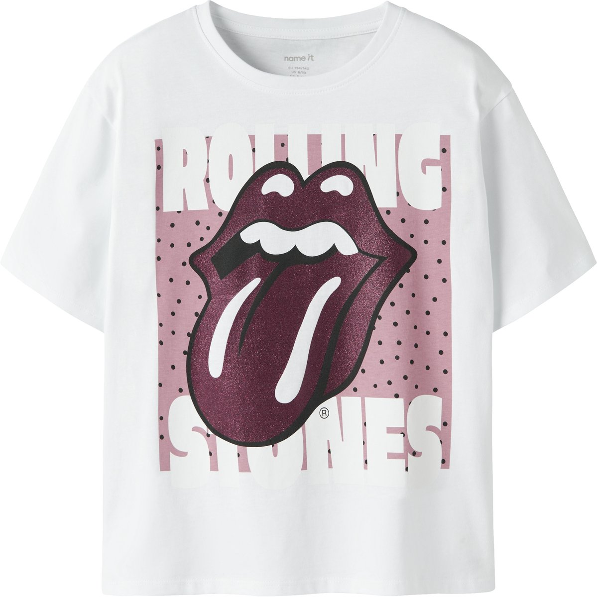 NAME IT - NKFADULA ROLLINGS SS NREG TOP BOX UNV - Meisjes - T-shirts