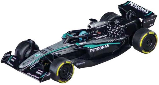 Carrera Go!!! Speelgoedvoertuig - GO!!! - Mercedes-AMG F1 W16 E Performance - Formule 1 - George Russell No.63 auto van Merkloos — afbeelding 3