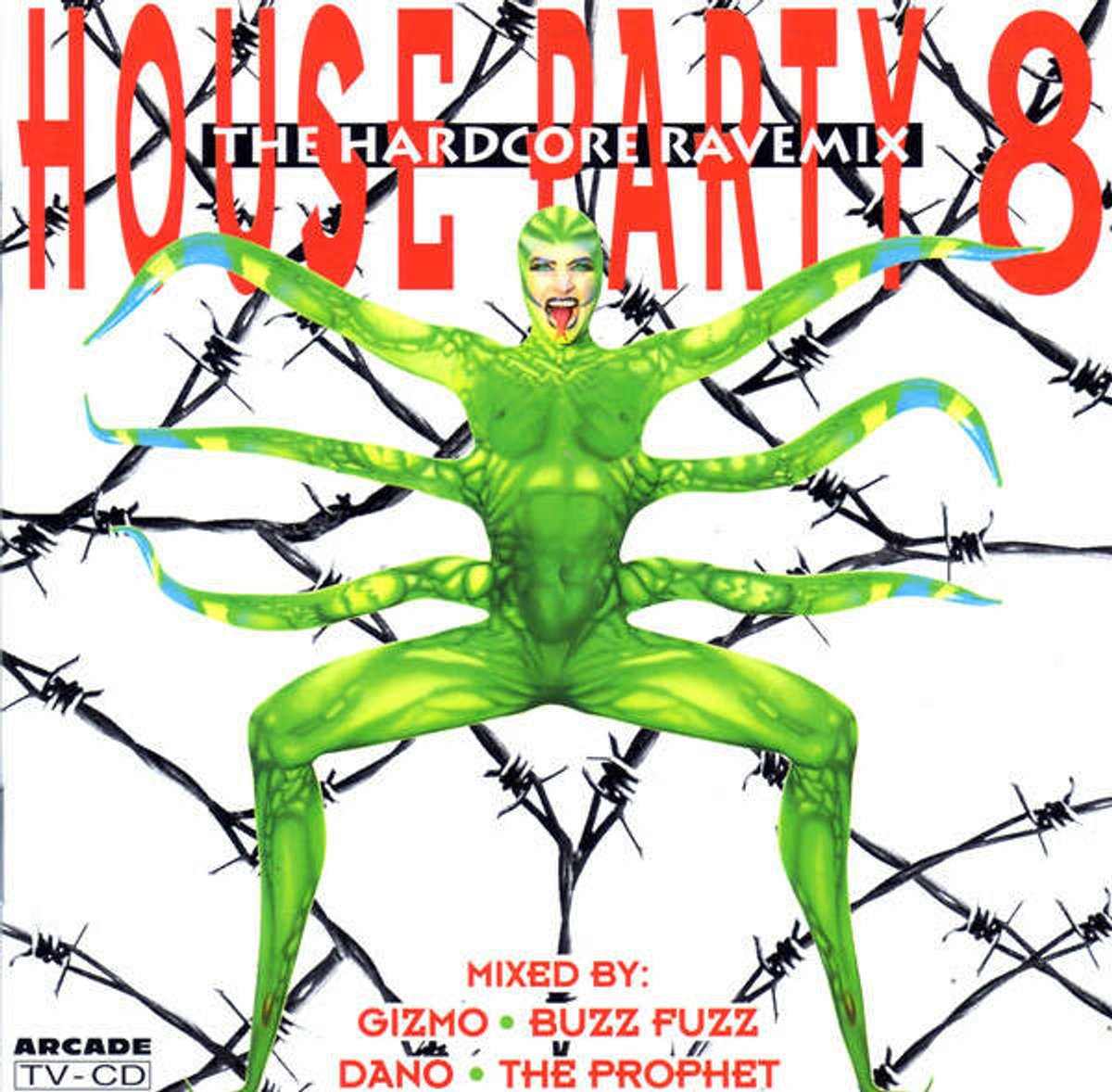 House Party 8 - The Hardcore Ravemix - Electronic CD - 1993 | bol
