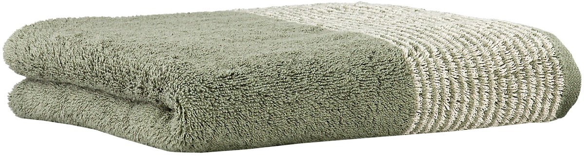 Cawoe Handdoek Luxury Home C Two-Tone Een maat, 50x100 Set van 1