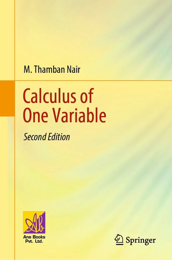 Calculus of One Variable - cover