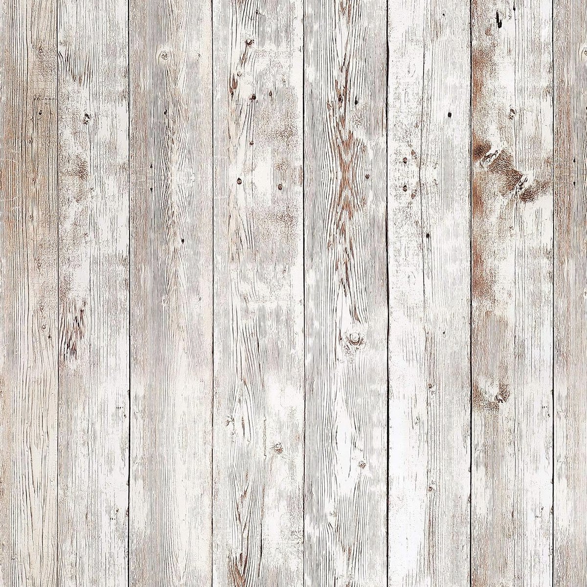 Provento - Houten Effect Zelfklevend Behang 45cm x 7m - Hout Vinyl Wrap - Muurdecoratie voor Slaapkamer Keuken Badkamer - Waterdicht.
