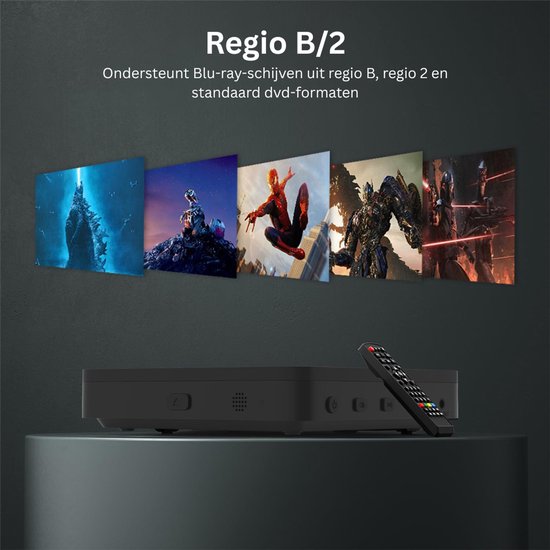 White-Label® DVD Speler met HDMI - Blu Ray Spelers - Externe DVVD Speler — afbeelding 2