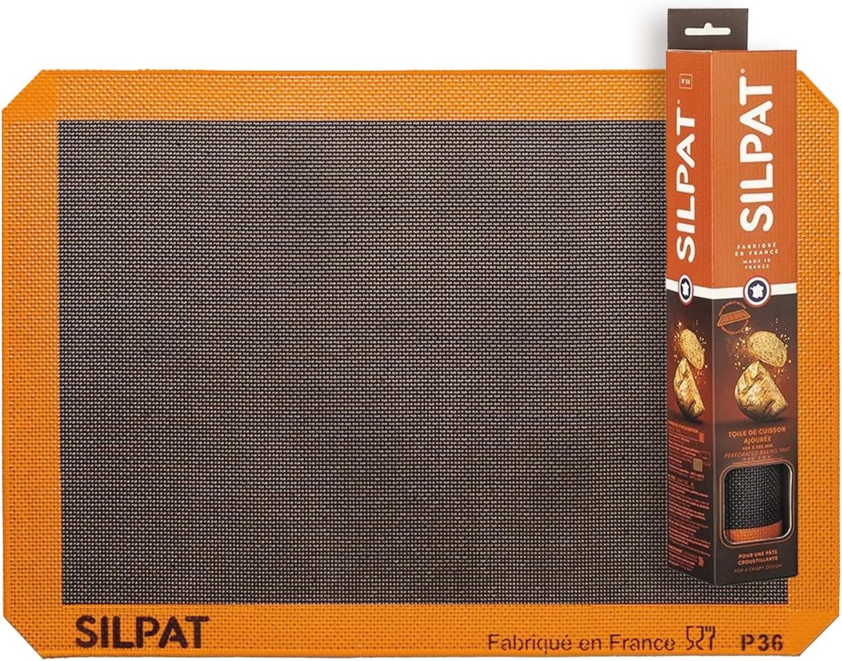 Bakmat voor brood - Antiaanbaklaag - Siliconen - Geschikt voor oven en vriezer 11-5/8 x 16-1/2