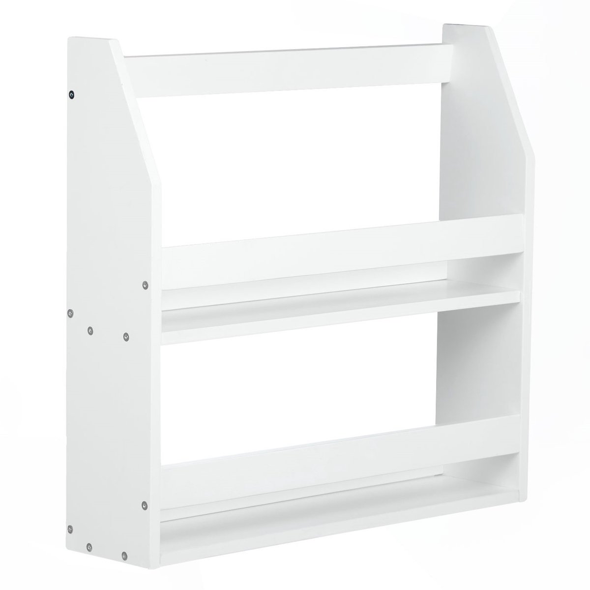 Homestyle4u Boekenplanken - Wandrek - Hangrek - Hout - Wit