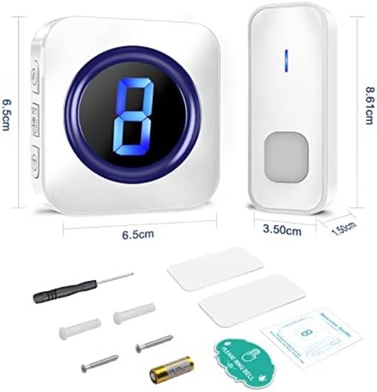 Bluetooth BBQ thermometer met 2 probes - 6 poorten