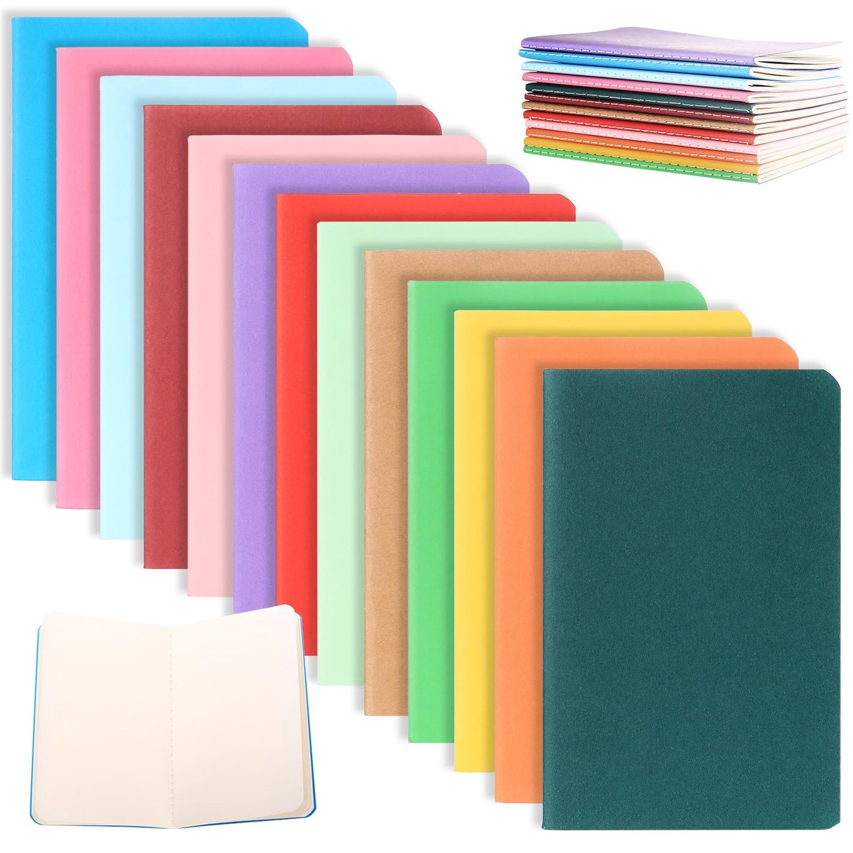 IMPERATORIS® Notitieboek/Notitieboekje/Notitieblok/Notitieboeken a6 - Schrijfblok - 30 Bladzijdes