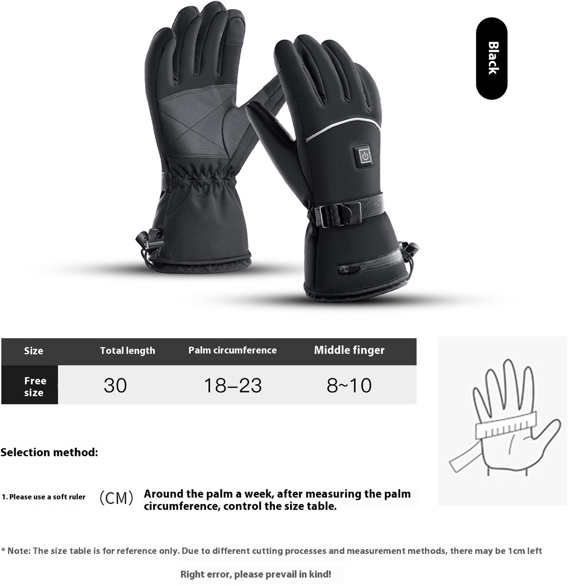 Verwarmde Handschoenen - Elektrische handschoenen - Waterdichte En Zachte Winter Handschoenen - Met Touchscreen - Voor Fietsen Motorrijden Skiën Wandelen En Buitensporten — cadeau in Sport & Outdoor - foto 2